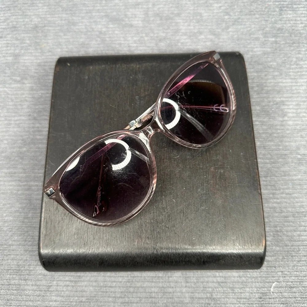 Revlon Sunglasses Mauve Translucent Oversized Gradient Lens OL0817 RVN 5C MCV